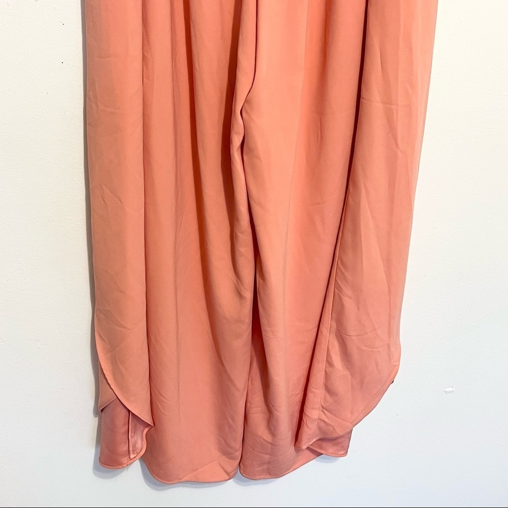 ➕ NWT Cato Coral Orange Light Weigh Wide Leg Pants Womens Plus Size 18/20 - Picture 8 of 11